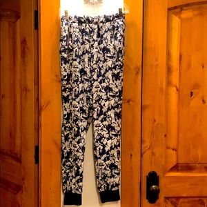 Floral print lounge pants